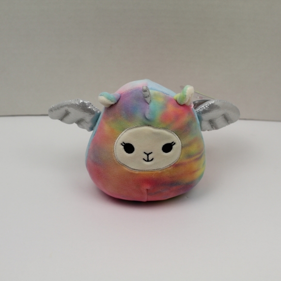 Squishmallows Spring 5" Lucy-May the Llamacorn NWT - Picture 4 of 12